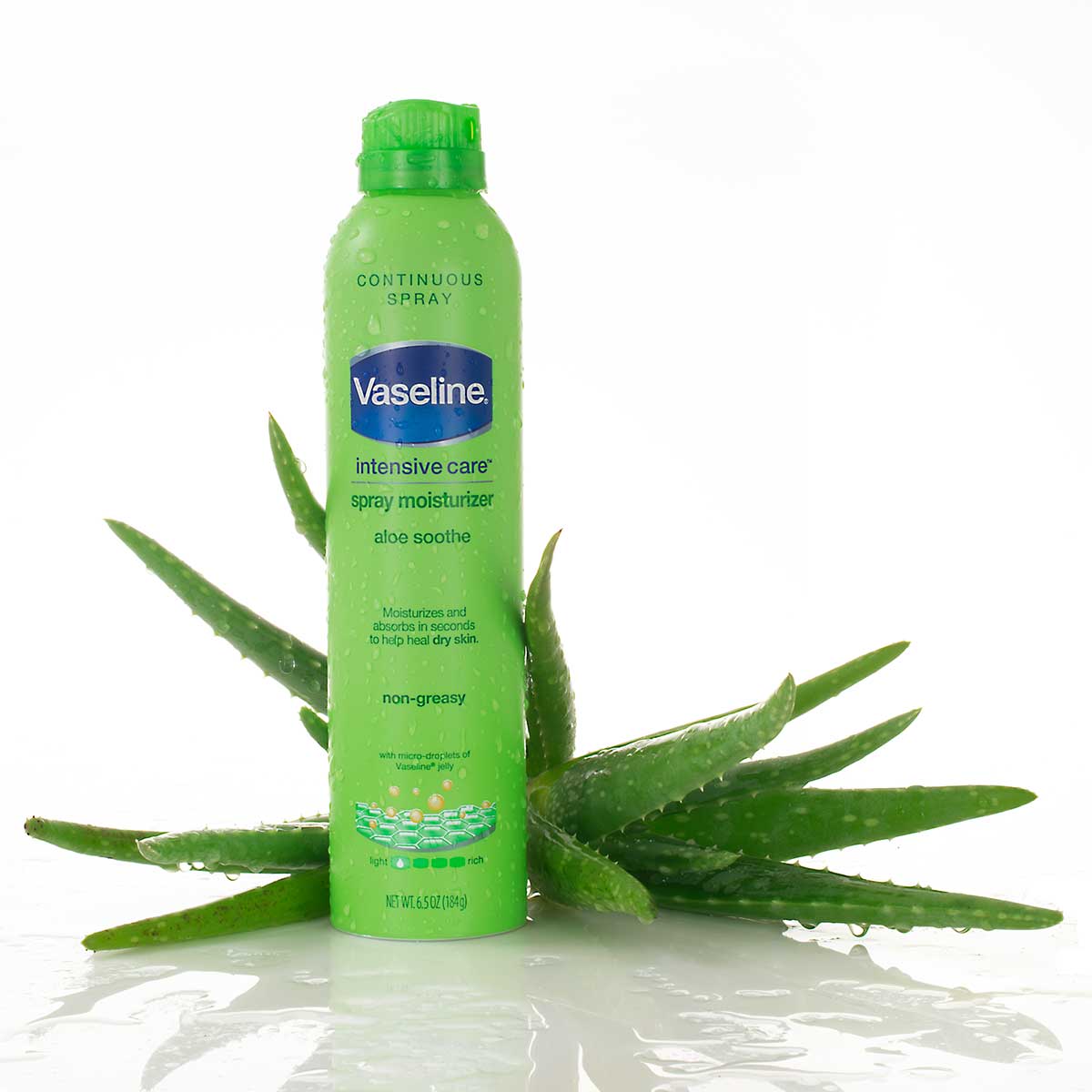 Vaseline Aloe Smooth Spray Moisturizer