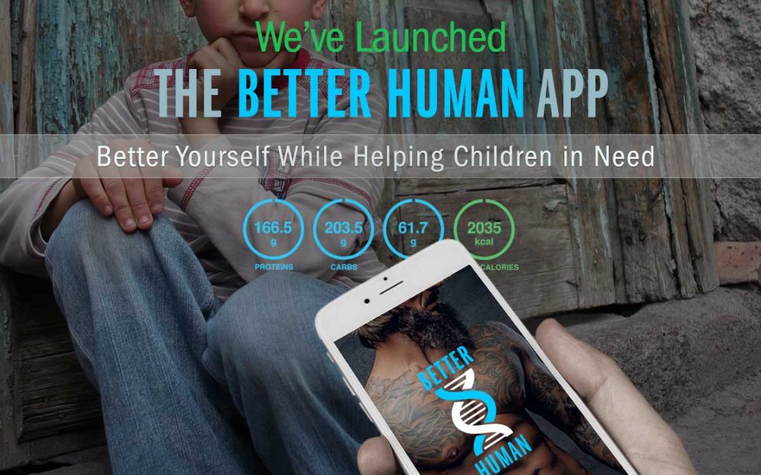 Better Human App Charity Social Media