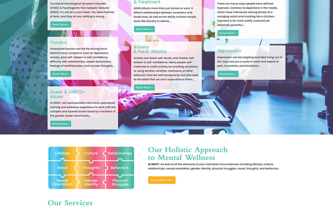 Neuro Wellness Solutions Therapy Website